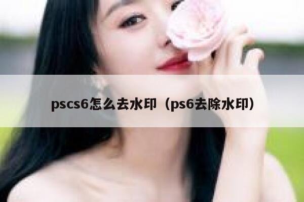 pscs6怎么去水印（ps6去除水印）