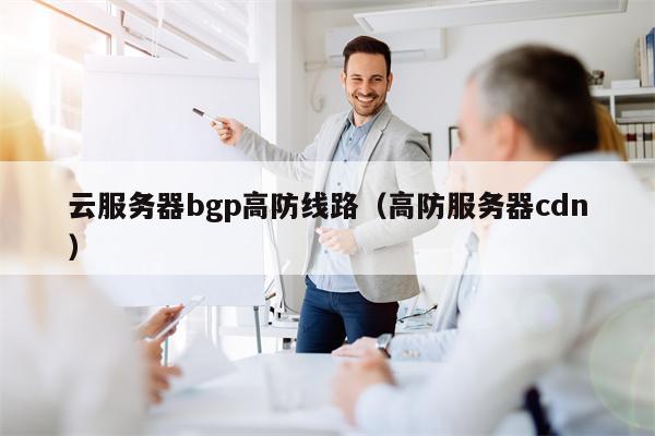 云服务器bgp高防线路（高防服务器cdn）