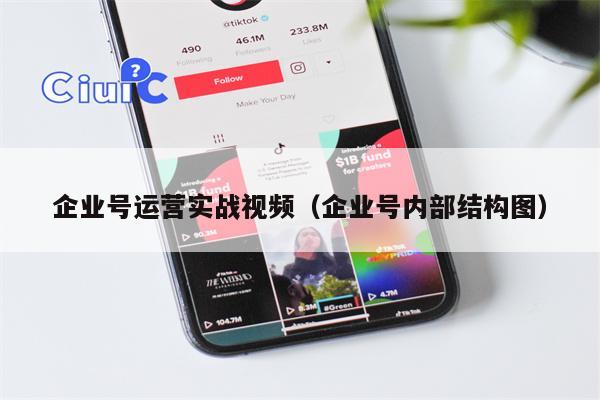 企业号运营实战视频（企业号内部结构图）