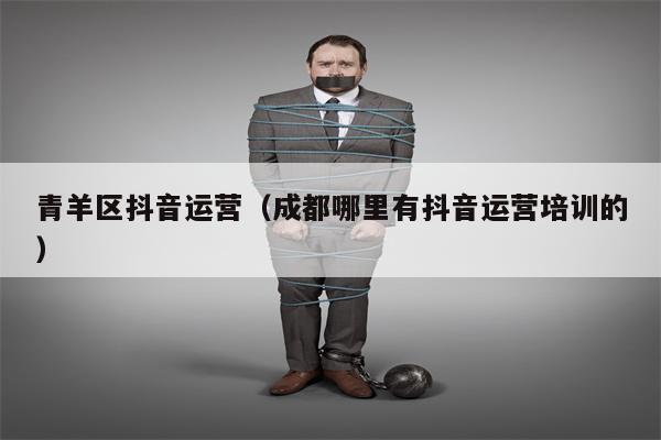 青羊区抖音运营（成都哪里有抖音运营培训的）