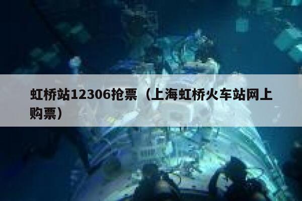 虹桥站12306抢票（上海虹桥火车站网上购票）