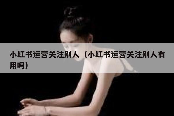 小红书运营关注别人（小红书运营关注别人有用吗）