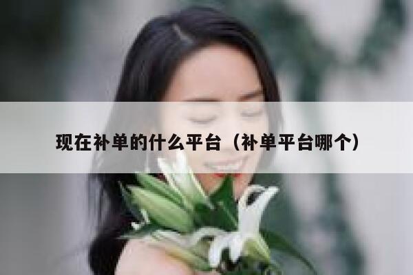 现在补单的什么平台（补单平台哪个）