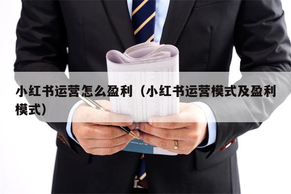 小红书运营怎么盈利（小红书运营模式及盈利模式）