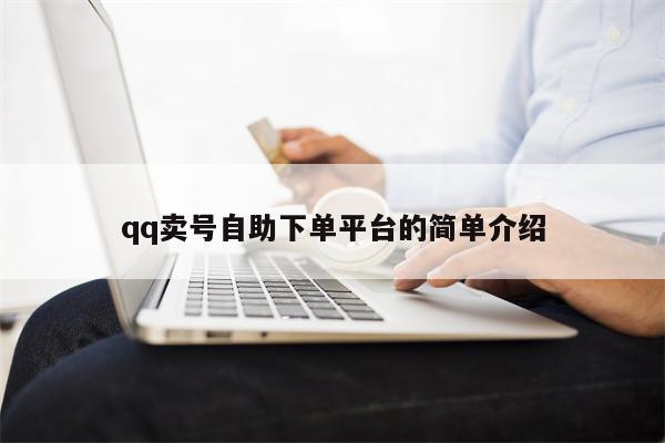 qq卖号自助下单平台的简单介绍