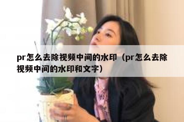 pr怎么去除视频中间的水印（pr怎么去除视频中间的水印和文字）