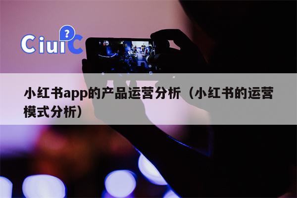 小红书app的产品运营分析（小红书的运营模式分析）