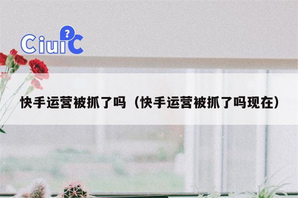 快手运营被抓了吗（快手运营被抓了吗现在）