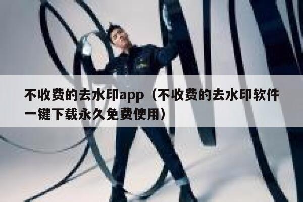 不收费的去水印app（不收费的去水印软件一键下载永久免费使用）