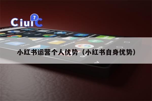 小红书运营个人优势（小红书自身优势）