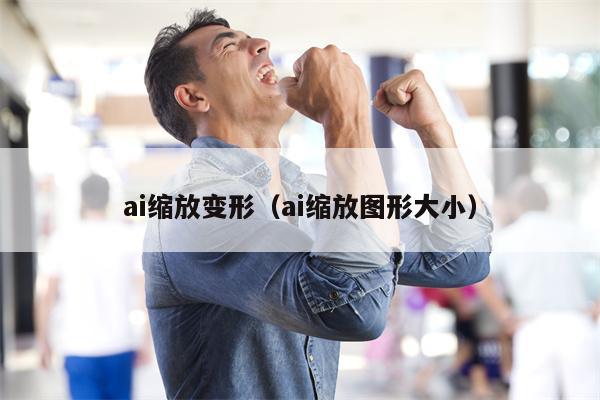 ai缩放变形（ai缩放图形大小）