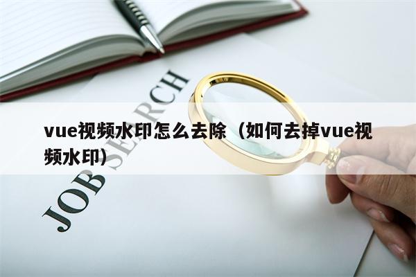 vue视频水印怎么去除（如何去掉vue视频水印）