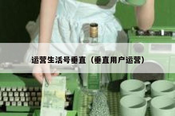 运营生活号垂直（垂直用户运营）