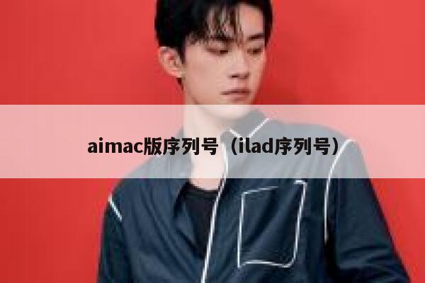 aimac版序列号（ilad序列号）