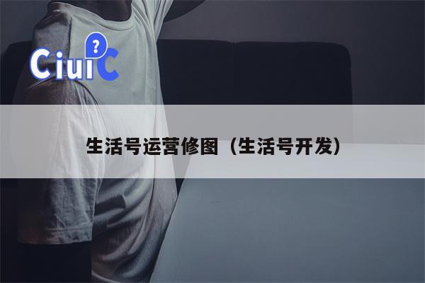 生活号运营修图（生活号开发）