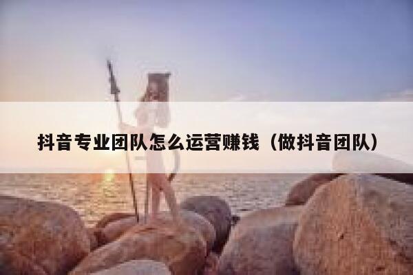 抖音专业团队怎么运营赚钱（做抖音团队）