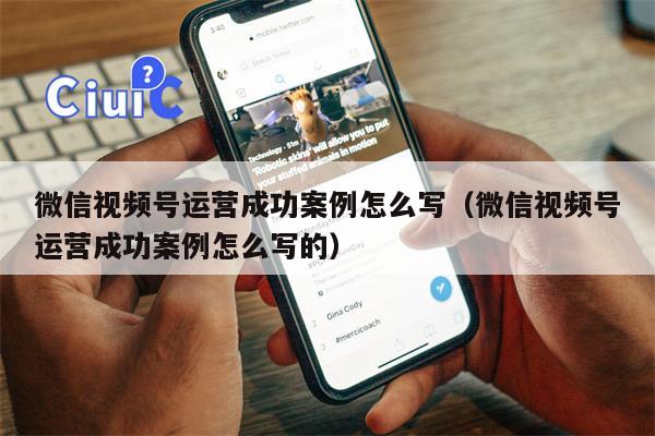 微信视频号运营成功案例怎么写（微信视频号运营成功案例怎么写的）