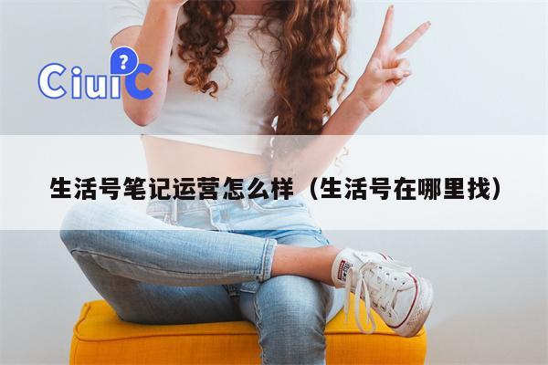 生活号笔记运营怎么样（生活号在哪里找）