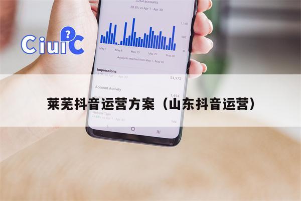 莱芜抖音运营方案（山东抖音运营）