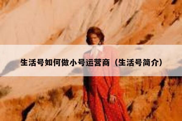 生活号如何做小号运营商（生活号简介）