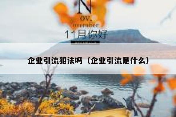 企业引流犯法吗（企业引流是什么）