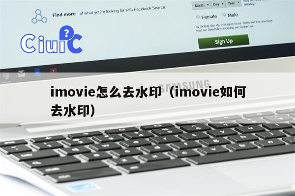 imovie怎么去水印（imovie如何去水印）