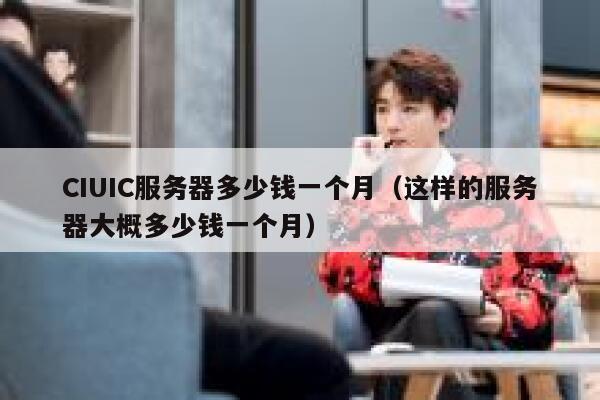 CIUIC服务器多少钱一个月(这样的服务器大概多少钱一个月)