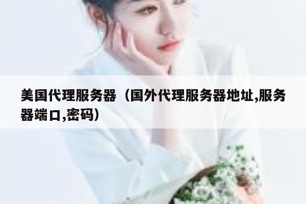 美国代理服务器（国外代理服务器地址,服务器端口,密码）