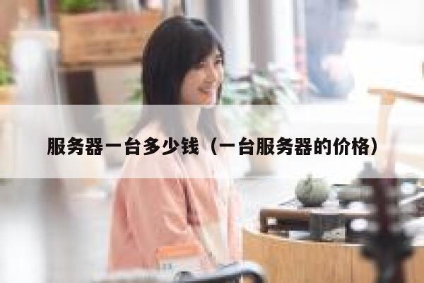 服务器一台多少钱（一台服务器的价格）