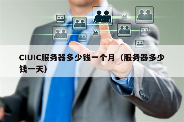 CIUIC服务器多少钱一个月（服务器多少钱一天）