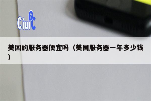 美国的服务器便宜吗（美国服务器一年多少钱）