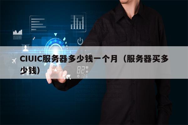 CIUIC服务器多少钱一个月（服务器买多少钱）